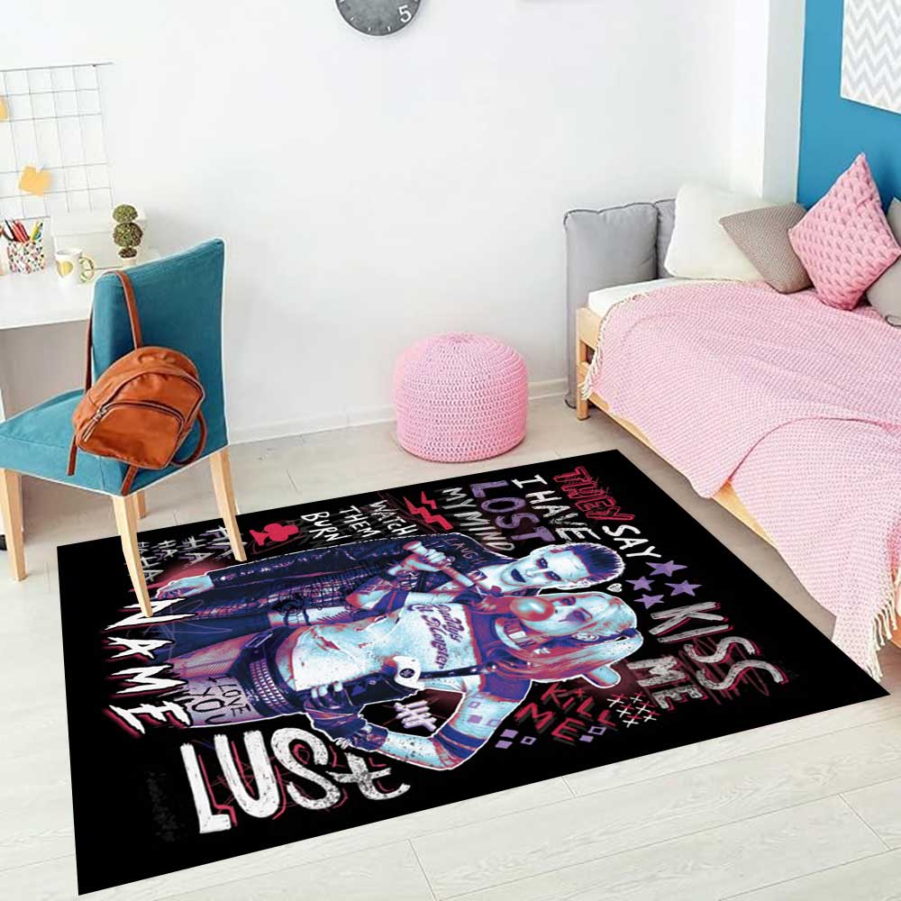 Warnermedia (5) Customize your name rug, office chair cushion, home bedroom living room gift.