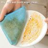 Microfiber Cleaning Cloth 9 Colors Absorbent Lint-free Dishcloth with Reinforced Edge Reusable Cleaning Rags for Housekeeping Kitchen Car