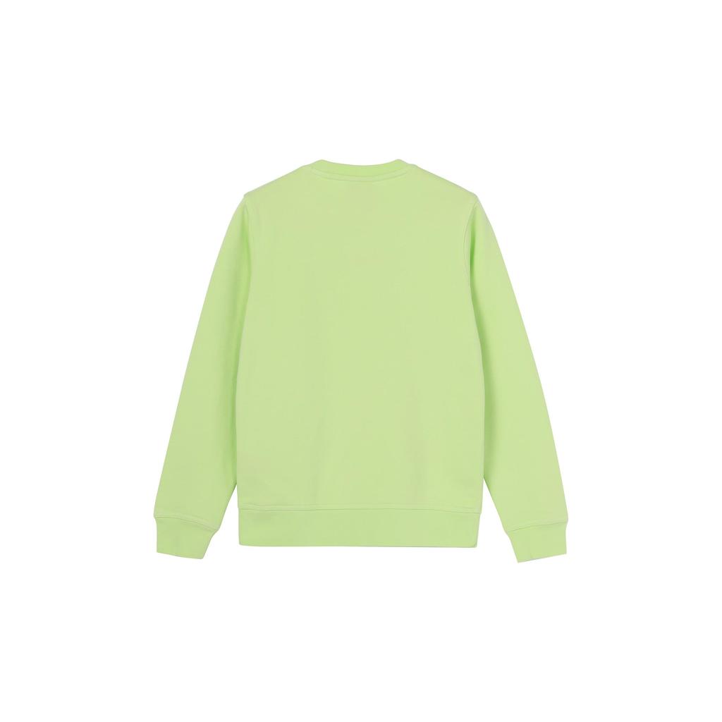 Nike Sweatshirts Men's Neon Green Crew Neck Moderate Regular 916609-383