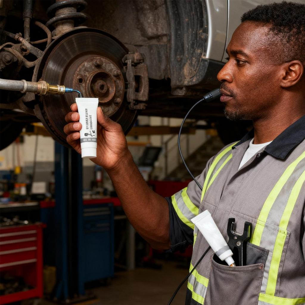 Brake Lubricant Grease 10g High-Temperature Brake Calipers Grease For Guide Pins & Pad Backing, Automotive Brake System Lube