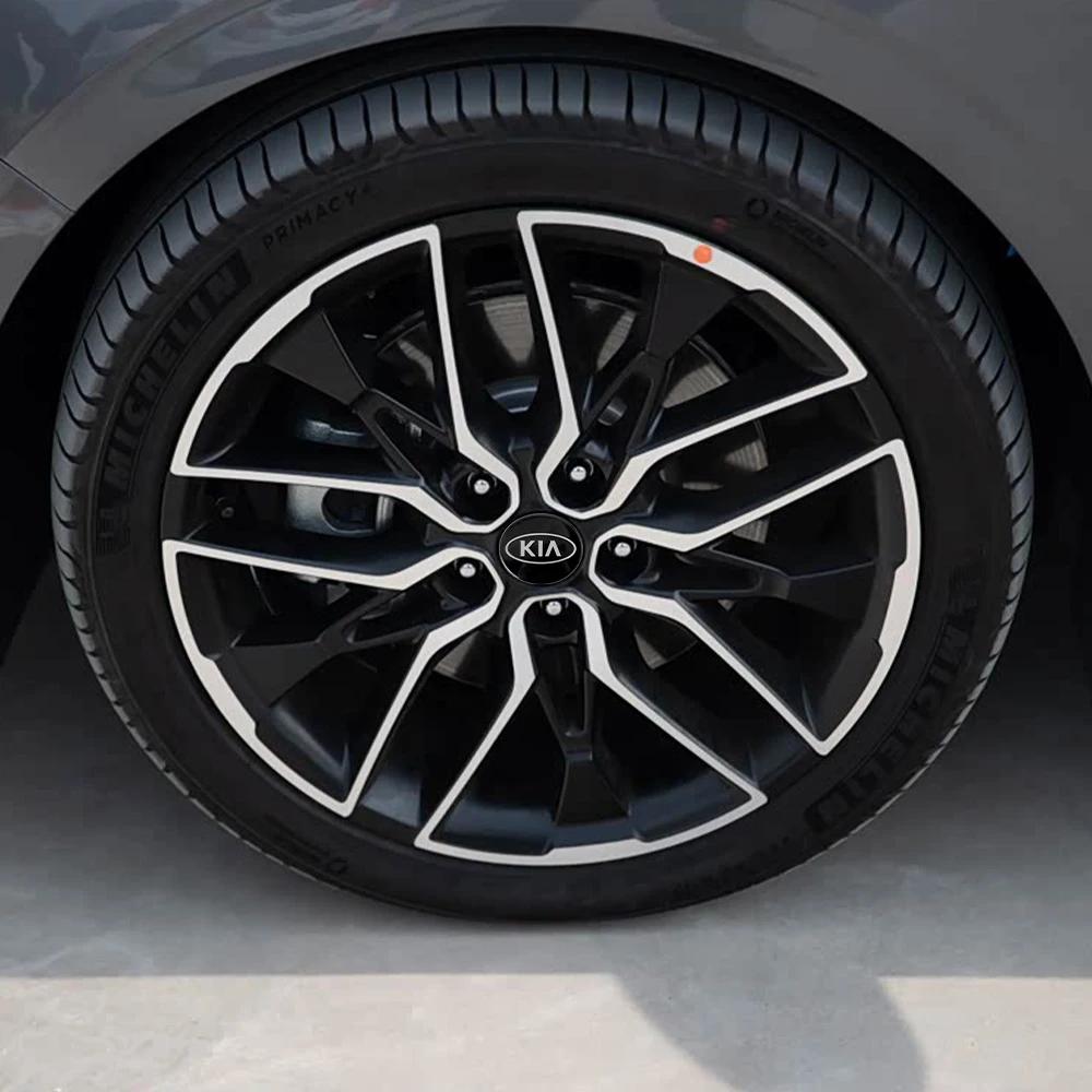 4 szt. 58 MM Kołpaki Piasty Koła Samochodowego Pokrywa Środkowa Akcesoria Do Pokrywy Felgi Dla KIA K3 K5 Picanto Optima Sorento Rio Sportage Ceed 3 4