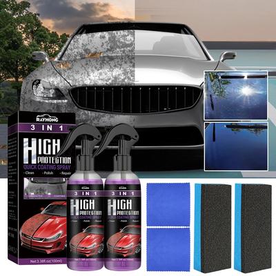 3 In 1 Auto Keramik Nano Beschichtung Flüssigkeit Coatin Nano Kristall Hydrophobe Schicht Polier Lackmittel Autopolitur Nanos Beschichtungen