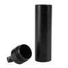 Waterproof Pill Bottle Black Pill Box Durable Medicine Container Hiking