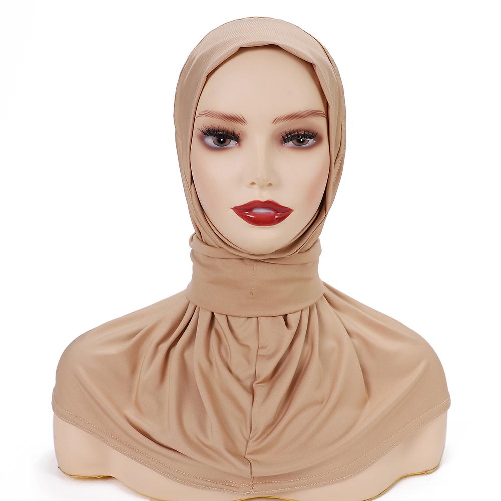 Ready To Go Wear Instant Hijab For Ladies Girls Women With Tie Back Buttons Premium Quality Jersey Scarf
