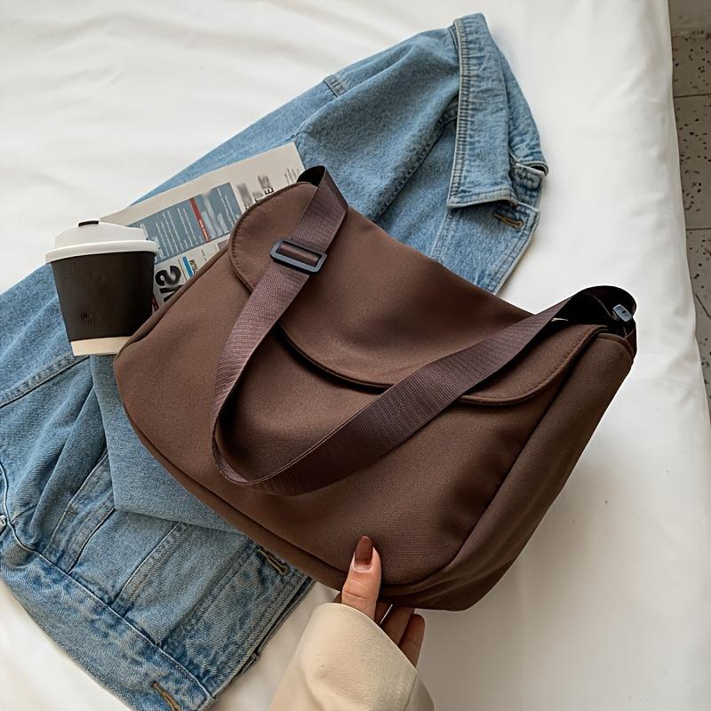 Japanische Damen-Crossbody-Taschen mit großem Fassungsvermögen, Mode-Handtaschen aus Nylon für Damen, für den täglichen Weg zur Arbeit, Umhängetasche