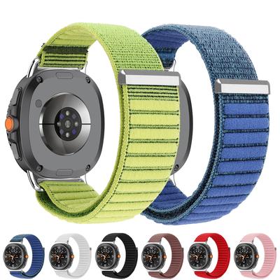 Fabric Strap for Samsung Galaxy Watch 8/8 Classic 46mm 44mm 40mm Nylon Sport Wristband Belt Correa Bracelet Galaxy Watch8 Band