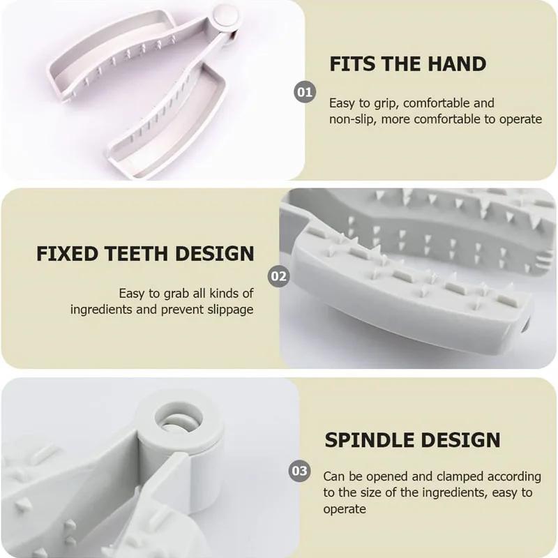 Guard Plastic Finger Guard Safety Clip Vegetable Slicer Guard Finger Hand Protector for Slicing Shredding & Chopping Vegetables