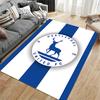 Hartlepool United FC Logo Carpet Suitable As a Non-slip Mat for the Living Room or Bedroom Sofa