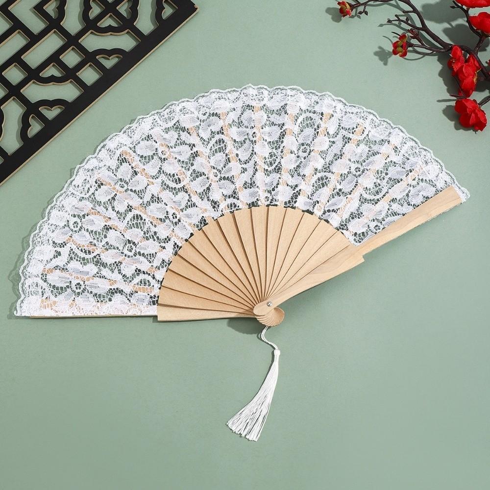 Lightweight Hollowed-Out Fan Vintage Antiquity Folding Fans Classic Fan Dance Performance