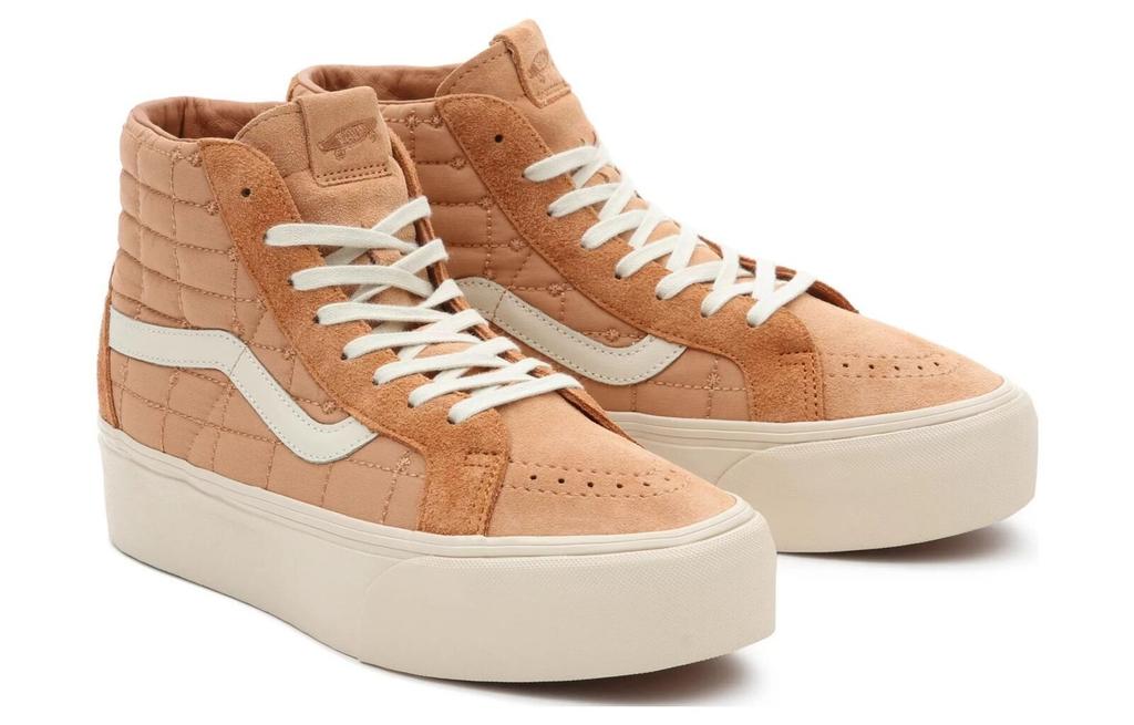VANS Sk8-Hi Reissue Platform LX x Joe Freshgoods High Camel - VN0007PWCAM