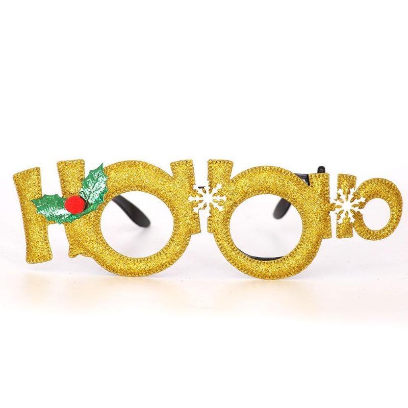 1PC Christmas Gift Adult Children's Toys Santa Claus Snowman Glasses Christmas Decoration Glasses
