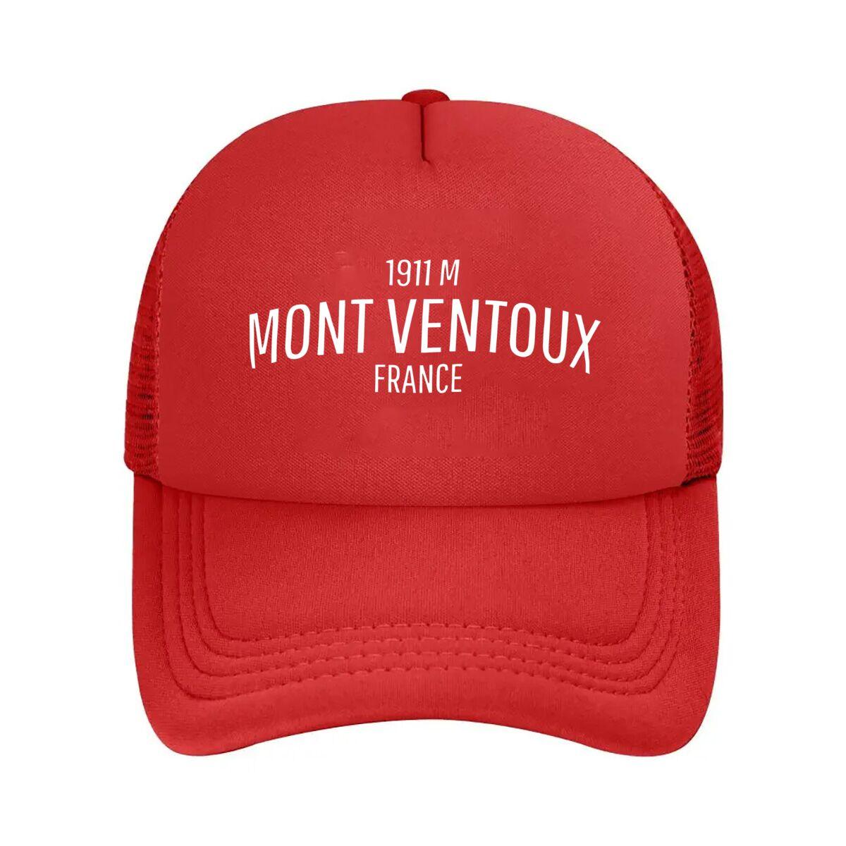 

Mont Ventoux France Mark Fashion Mesh Baseball Cap Breathable Casual Hats Outdoor For Unisexs And WoUnisexs One Size