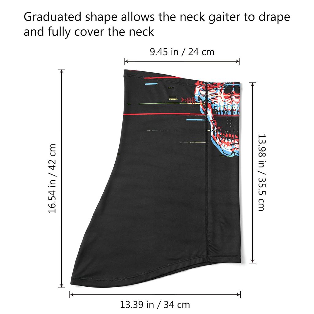 [Bassdash] Bassdash Neck Gaiter UV Protection Face Mask UPF50+ Breathing