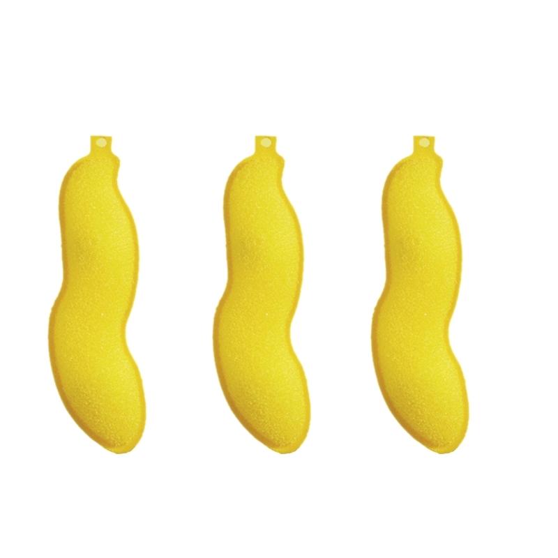 3Pack Beans Bottle Cleaning Sponge Beans Bottle Cleaner Water Bottle Pea Cleaning Sponge Bottle Sponge for Small Mouth 1