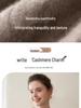 Solid Color Cashmere Knit Slimming Pullover Sweater – Soft, Skin-Friendly & Fashionable for Autumn/Winter.