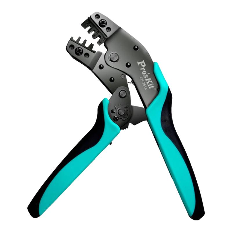 Pro sKit Ratchet Terminal Crimping Pliers 7.5 inch