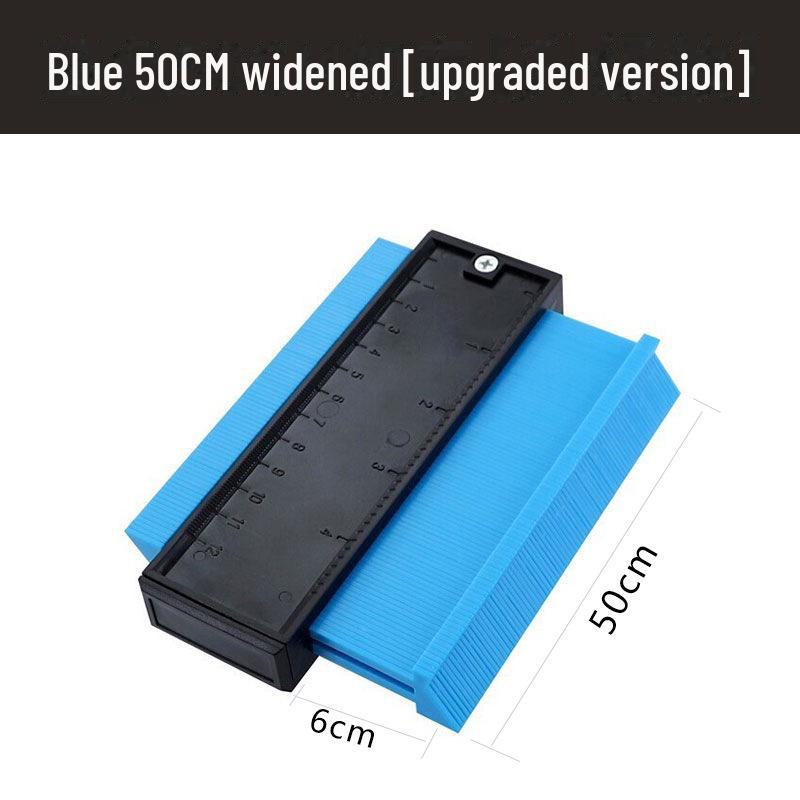 Multifunctional Contour Measuring and Profiling Gauge for Woodworking and Irregular Shapes