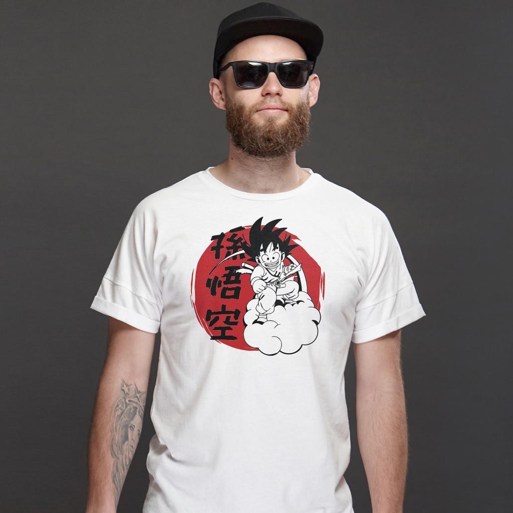 Son Goku Dragon Ball Anime Summer Men Women T-shirt Harajuku Retro Short Sleeves Loose Oversized Casual Fitness Comfort Y2k Top