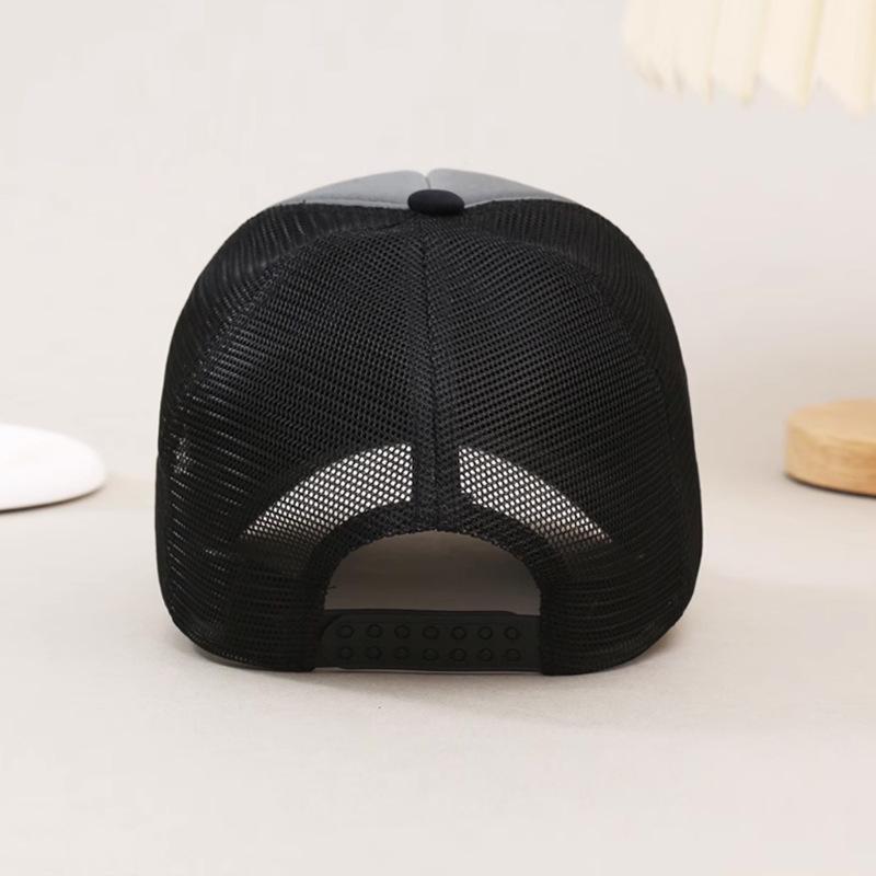 Sun Visor Mesh Trucker Hat: Large Fit, Small Face Effect, Hard Top, UV Protection