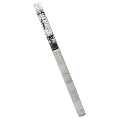 Peel-and-stick floor renovation sheet, ivory (painted wood), 90cm x 180cm, REN-02