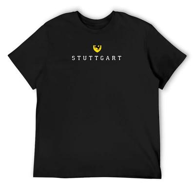 Stuttgart City Seal T-Shirt Graphic T Shirt Vintage Summer Shirt Korean Fashion Mens Graphic T-shirts Funny