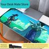 DBZ Dragon Ball Piccolo Mouse Pad Rubber Table Large Gamer Xxl Desk Mat Computer Keyboard Gaming Accessories Carpet Mousepad
