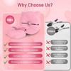 Nipple Toys Nipple Vibrator Womens Sex Toys Vibrating Nipple Clamps Sexual Pleasure Tools for Women with 10 Vibration Stimulation Modes
