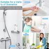 Foaming Soap Dispenser Wall-Mounted No Drilling Liquid Soap Dispenser Long Battery Charging Automatic Soap Dispenser Ipx5