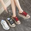 Fashion Plush Without Heel Women Shoes Ladies Woven Fashion Sneakers Orange Boot Sport Tenis Low Cost Tenismasculine Cosplay