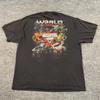 Футболка Monster Truck Monster-Jam World-Tour 2014 XL 23x29 Zombie Grave-Digger