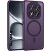Case for Xiaomi Redmi Note 15 Pro 4G - Protection with Magnetic Ring Camera Glass - Purple