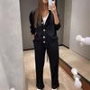 2025 Autumn/Winter Women's Casual Sports Cardigan Set