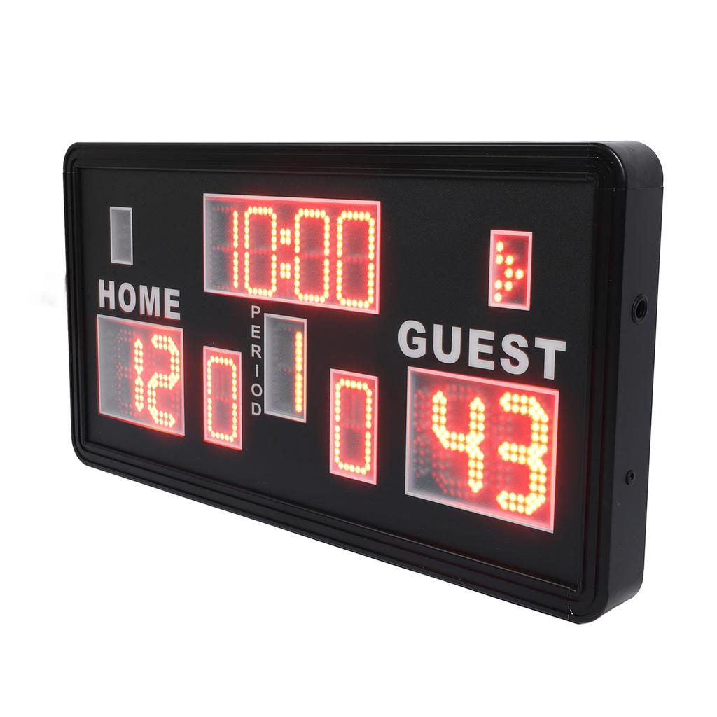 Electronic Basketball Scoreboard Timer LED Multifunctional Countdown Timer Clock Score Keeper 100 To