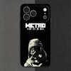 Soft Phone Case For iPhone 17 16 Pro Max 15 Metro 2033 16E 17E 14 Plus 13 Mini 12 XS 7 SE 8 Air Black Cover Shell
