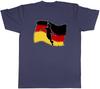 German Flag Womens Football Mens Unisex TShirt Tee