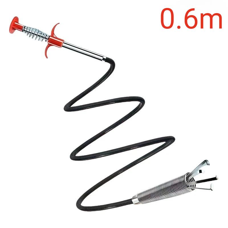 Hand Pinch Cleaning Sewer Pipe Plunger Hand Pinches Four Claws Pipe Opener Drains Four Claw Telescopic Bathroom Acssories Home