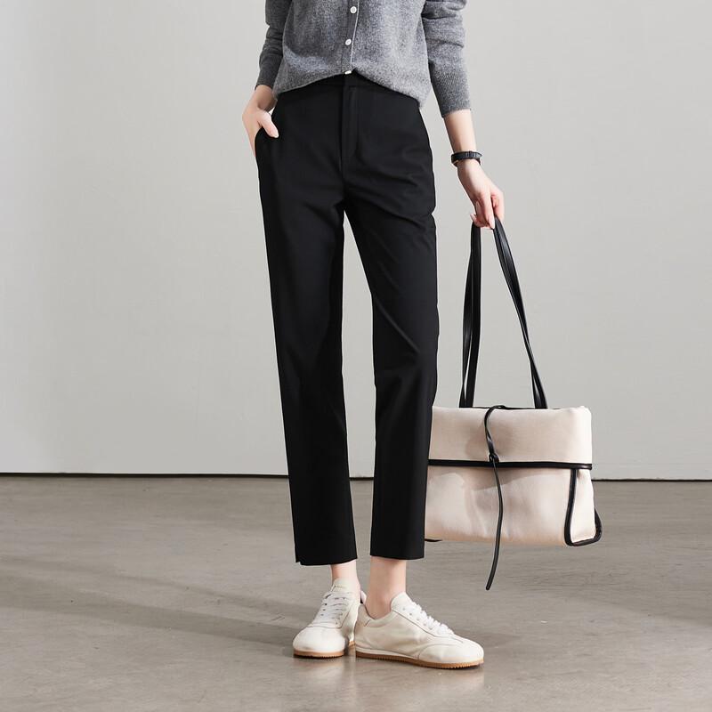 SOFSIL Women s High-Waist Cropped Casual Pants L