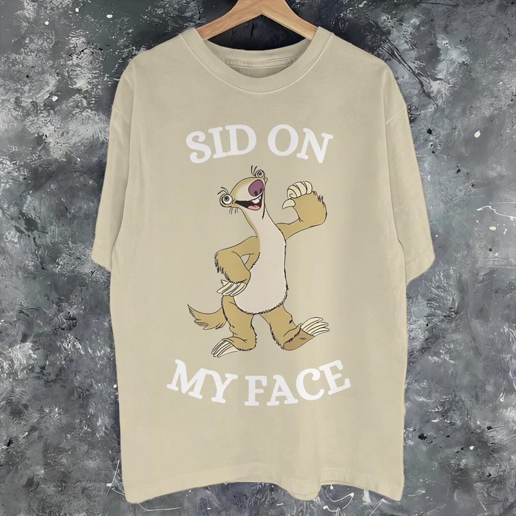 Sid On My Face Printed T Shirts Unisex Unisex Pure Cotton Tee Shirt Clothing