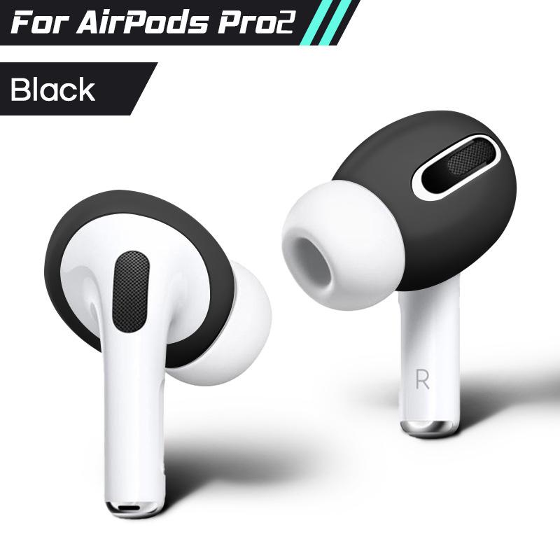 

1 пара силиконовых амбушюров для Airpods Pro 1/2, чехол, беспроводные наушники, защитные амбушюры, чехлы для Airpods Pro 1/2, амбушюры, вкладыши для ушей A2