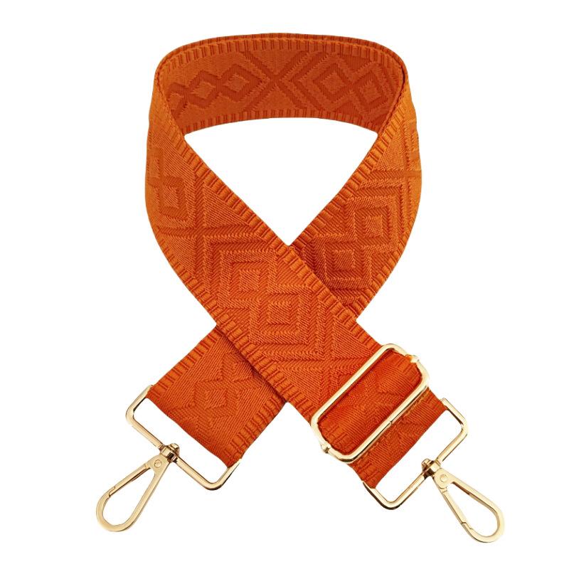 Tracolla monocolore larga 5 cm per borse, tracolla lunga a tracolla di ricambio, accessorio per borsa a tracolla singola.