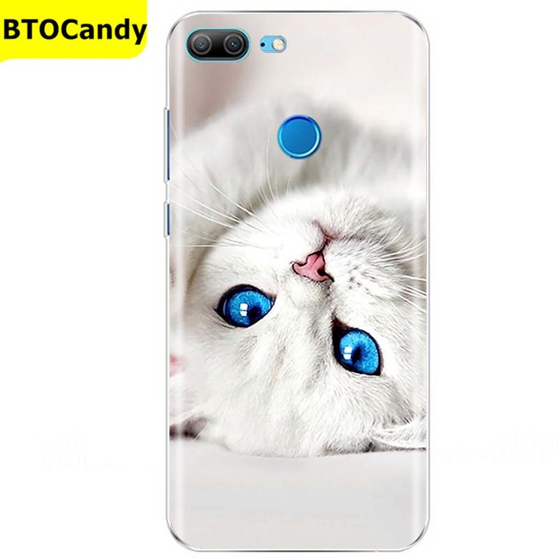 Etui For Honor 9 Lite Etui Kwiat Miękki Silikon Couqe Etui na Telefon Huawei Honor 9 Lite Etui Na Tył Honor9 9lite Coque Funda