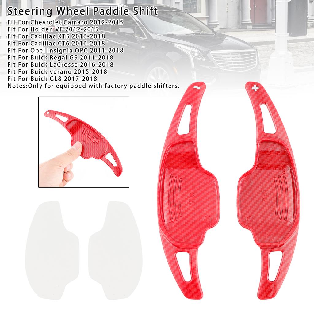Steering Wheel Paddle Shifter Covers For Chevy Camaro 12-15