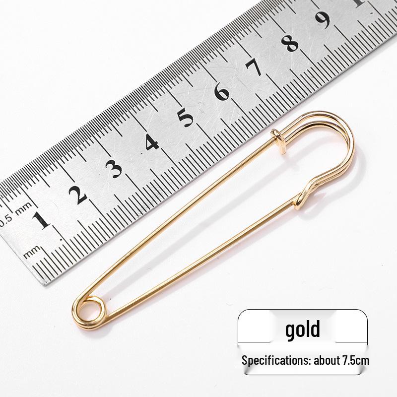 Große Sicherheitsnadel Schal Pullover Schnalle Brosche - Handgemachtes DIY Schmuckzubehör