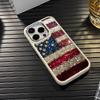 National Flag Pattern Phone Case For IPhone 15 14 13 12 11 Pro Max XR XS X 7 8 Plus Soft Square Silcone Cover Case Funda