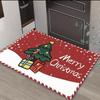Christmas Carpet Welcome Mat Outdoor Carpet Thin Floor Mat Rug For Bedroom Living Room Carpet Doormat Home Decoration