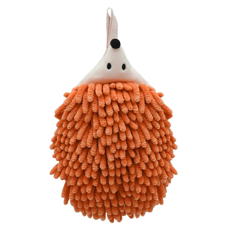 

Милое мультяшное полотенце для рук из абсорбирующей быстросохнущей шенили для кухни 20*15