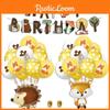 Charming Safari Theme Party Decorations With 23/25 Pcs Jungle Animal Balloons For Lively Birthday Festivities