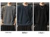 Men's Heavyweight Cable Knit Sweater - Warm, Trendy, Casual, and Versatile Round Neck Knitwear