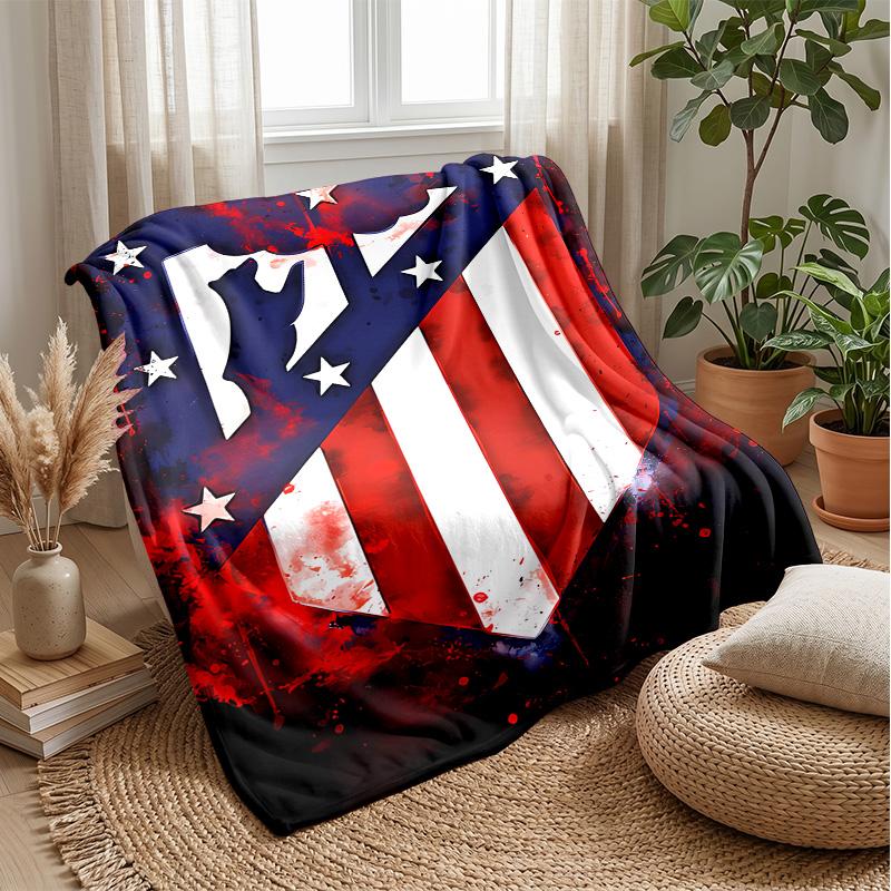 Athletic Bilbao Neon Sign - Theme Blanket Soft Flannel Blanket Plush Throw Blanket Cozy Sofa Bed Blanket for Home Decor