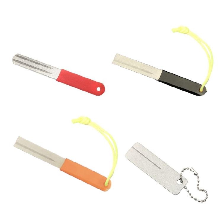 Fish Hook Sharpening Stone Grinding File Fine Mediums Grit Fish Hook Sharpener